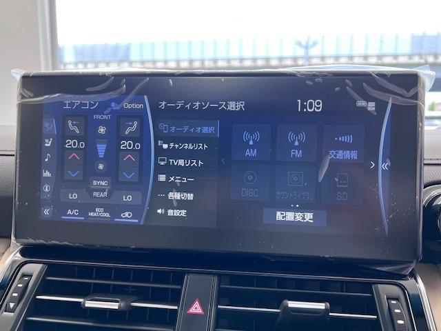 ランドクルーザー ZX JBL 後席M 電動Rデフ クルBOX 空気圧 寒冷地 ITSコネクト MODELLISTAエアロ MOPルーフレール トノカバー 純正フロアマット BSM HUD HDMI AppleCarplay(10枚目)