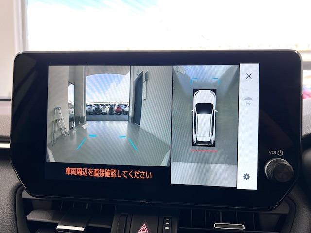 RAV4 G Zパッケージ 10.5DA 全周囲モニター パノラマルーフ MODELLISTAエアロ デジタルミラー BSM HDMI入力端子 電動バックドア 純正前後ドラレコ 19インチAW シートヒータークーラー 純正マット(12枚目)