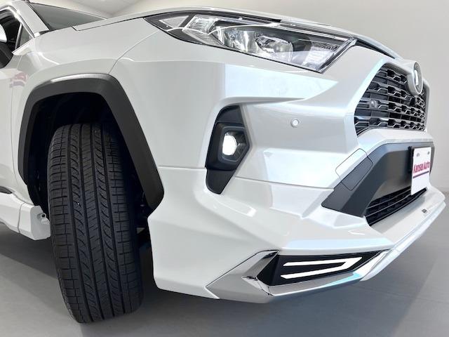 RAV4 G Zパッケージ 10.5DA 全周囲モニター パノラマルーフ MODELLISTAエアロ デジタルミラー BSM HDMI入力端子 電動バックドア 純正前後ドラレコ 19インチAW シートヒータークーラー 純正マット(52枚目)