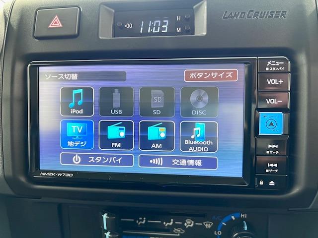 ランドクルーザー７０ ＡＸ　登録済未使用車　純正７型ナビ　バックモニター　ＵＳＢ接続　バックモニター付防眩ミラー　デフロック　オートマチックハイビーム　ＬＥＤヘッドライト　パワーヒーター　衝突軽減ブレーキ（8枚目）