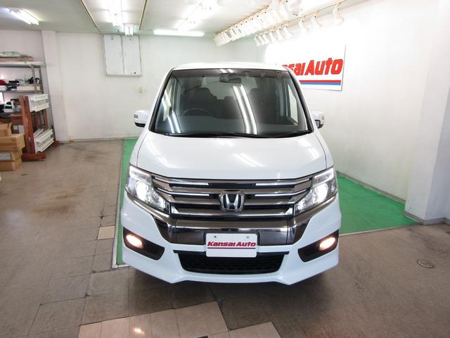 ステップワゴンスパーダ Ｚ　クールスピリット　ワンオーナー　ＥＴＣ　９インチナビ　フルセグ　ＣＤ　ＤＶＤ　バックカメラ　Ａストップ　クルコン　Ｐシフト　スマートキー　Ｐスタート　オートライト　ＨＩＤ　フォグ　両側電動ドア　ハーフレザー　１７アルミ（64枚目）