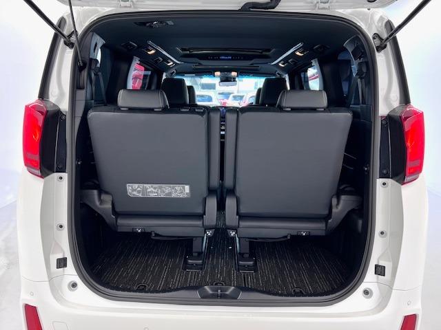 アルファードハイブリッド S タイプゴールドIII サンルーフ 純正DA デジタルインナーミラー BSM ETC バックカメラ 3眼LED 寒冷地仕様 スペアタイヤ 1500W給電 パワーバックドア 両側パワースライド 純正マット ワンオーナー(7枚目)