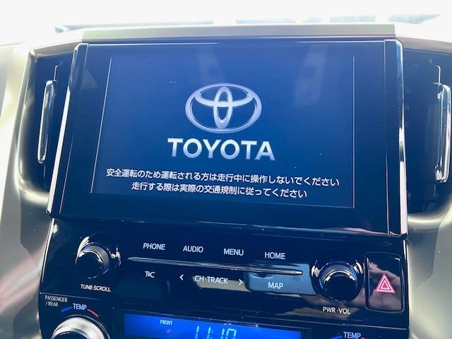 アルファードハイブリッド S タイプゴールドIII サンルーフ 純正DA デジタルインナーミラー BSM ETC バックカメラ 3眼LED 寒冷地仕様 スペアタイヤ 1500W給電 パワーバックドア 両側パワースライド 純正マット ワンオーナー(9枚目)
