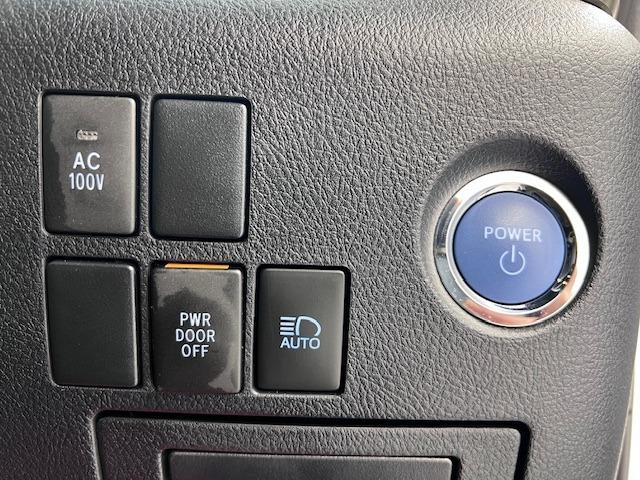 アルファードハイブリッド S タイプゴールドIII サンルーフ 純正DA デジタルインナーミラー BSM ETC バックカメラ 3眼LED 寒冷地仕様 スペアタイヤ 1500W給電 パワーバックドア 両側パワースライド 純正マット ワンオーナー(26枚目)