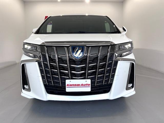 アルファードハイブリッド S タイプゴールドIII サンルーフ 純正DA デジタルインナーミラー BSM ETC バックカメラ 3眼LED 寒冷地仕様 スペアタイヤ 1500W給電 パワーバックドア 両側パワースライド 純正マット ワンオーナー(44枚目)