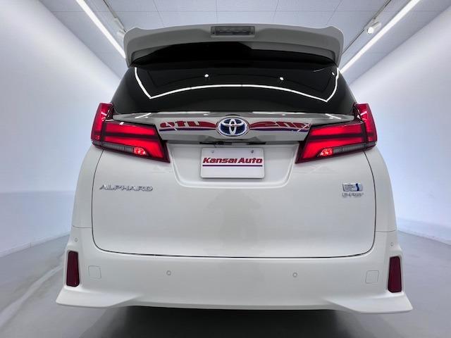 アルファードハイブリッド S タイプゴールドIII サンルーフ 純正DA デジタルインナーミラー BSM ETC バックカメラ 3眼LED 寒冷地仕様 スペアタイヤ 1500W給電 パワーバックドア 両側パワースライド 純正マット ワンオーナー(61枚目)