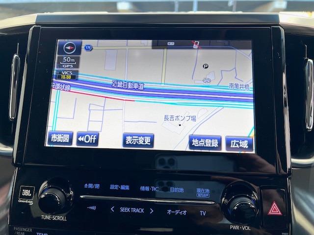 ヴェルファイア ３．５ＺＡ　Ｇエディション　ＪＢＬ　メーカーナビ　全方位モニター　リヤエンターテイメント　ＥＴＣ　衝突軽減ブレーキ　両側電動スライド　パワーバックドア　前後ドライブレコーダー　ＵＳＢ・ＨＤＭＩ　スペアタイヤ　ワンオーナー（5枚目）