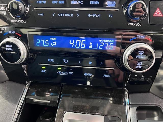 ヴェルファイア ３．５ＺＡ　Ｇエディション　ＪＢＬ　メーカーナビ　全方位モニター　リヤエンターテイメント　ＥＴＣ　衝突軽減ブレーキ　両側電動スライド　パワーバックドア　前後ドライブレコーダー　ＵＳＢ・ＨＤＭＩ　スペアタイヤ　ワンオーナー（18枚目）