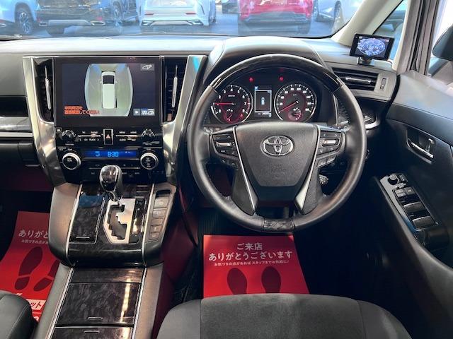 アルファード 2.5S JBL リヤエンター サンルーフ デジタルミラー BSM ETC2.0 全方位モニター MODELLISTAエアロ・イルミ・マフラー ウェッズ19インチAW 前後ドラレコ レーダー探知機 純正マット(2枚目)