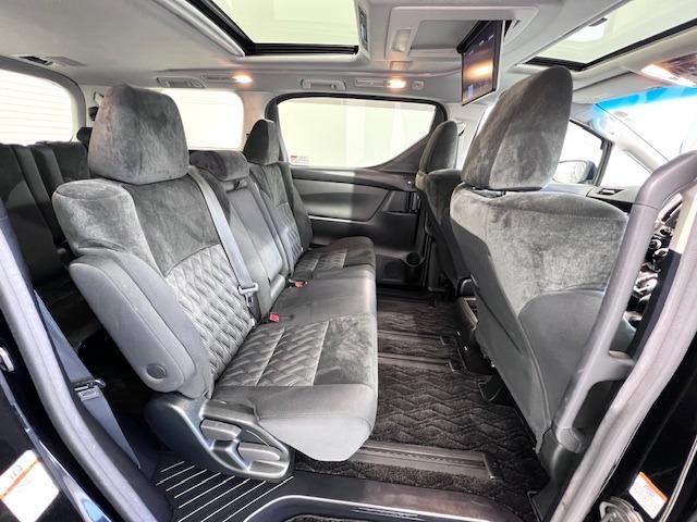 アルファード 2.5S JBL リヤエンター サンルーフ デジタルミラー BSM ETC2.0 全方位モニター MODELLISTAエアロ・イルミ・マフラー ウェッズ19インチAW 前後ドラレコ レーダー探知機 純正マット(5枚目)