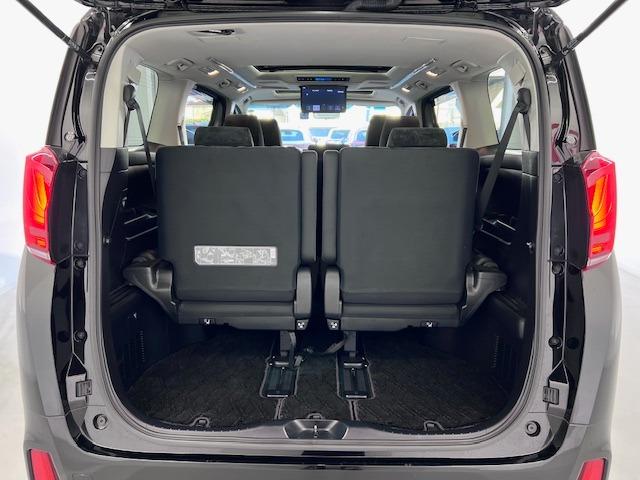 アルファード 2.5S JBL リヤエンター サンルーフ デジタルミラー BSM ETC2.0 全方位モニター MODELLISTAエアロ・イルミ・マフラー ウェッズ19インチAW 前後ドラレコ レーダー探知機 純正マット(7枚目)