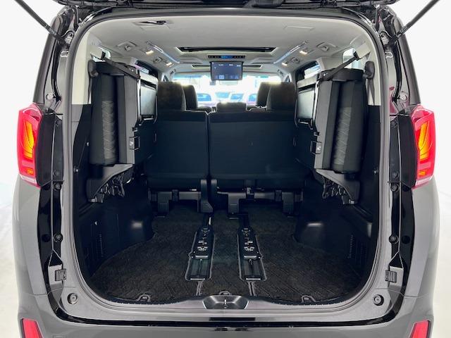 アルファード 2.5S JBL リヤエンター サンルーフ デジタルミラー BSM ETC2.0 全方位モニター MODELLISTAエアロ・イルミ・マフラー ウェッズ19インチAW 前後ドラレコ レーダー探知機 純正マット(8枚目)