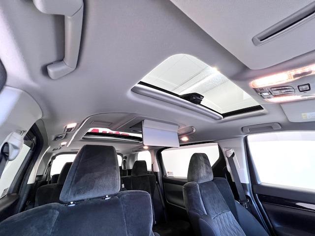 アルファード 2.5S JBL リヤエンター サンルーフ デジタルミラー BSM ETC2.0 全方位モニター MODELLISTAエアロ・イルミ・マフラー ウェッズ19インチAW 前後ドラレコ レーダー探知機 純正マット(23枚目)