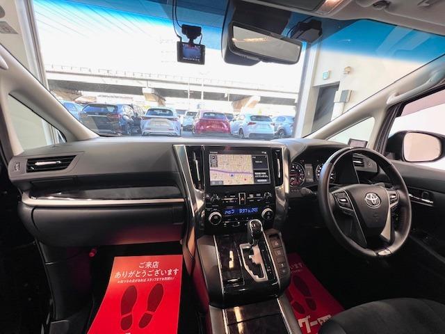 アルファード 2.5S JBL リヤエンター サンルーフ デジタルミラー BSM ETC2.0 全方位モニター MODELLISTAエアロ・イルミ・マフラー ウェッズ19インチAW 前後ドラレコ レーダー探知機 純正マット(41枚目)