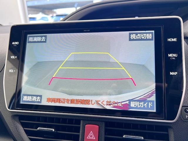ヴォクシー ハイブリッドＺＳ　煌ＩＩＩ　ＭＯＤＥＬＬＩＳＴＡエアロ　シグネチャーイルミ　純正１０型ナビ　１２．１型後席モニター　シートヒーター　ＥＴＣ　衝突軽減ブレーキ　両側パワースライド　純正フロアマット・バイザー　ハーフレザー（12枚目）