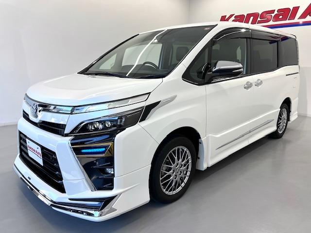 ヴォクシー ハイブリッドＺＳ　煌ＩＩＩ　ＭＯＤＥＬＬＩＳＴＡエアロ　シグネチャーイルミ　純正１０型ナビ　１２．１型後席モニター　シートヒーター　ＥＴＣ　衝突軽減ブレーキ　両側パワースライド　純正フロアマット・バイザー　ハーフレザー（43枚目）