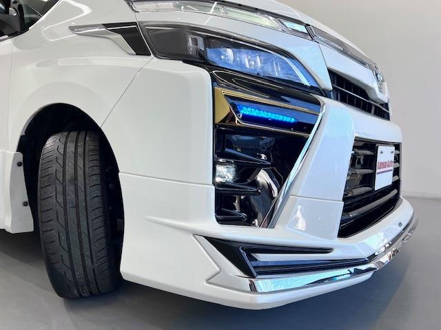 ヴォクシー ハイブリッドＺＳ　煌ＩＩＩ　ＭＯＤＥＬＬＩＳＴＡエアロ　シグネチャーイルミ　純正１０型ナビ　１２．１型後席モニター　シートヒーター　ＥＴＣ　衝突軽減ブレーキ　両側パワースライド　純正フロアマット・バイザー　ハーフレザー（46枚目）