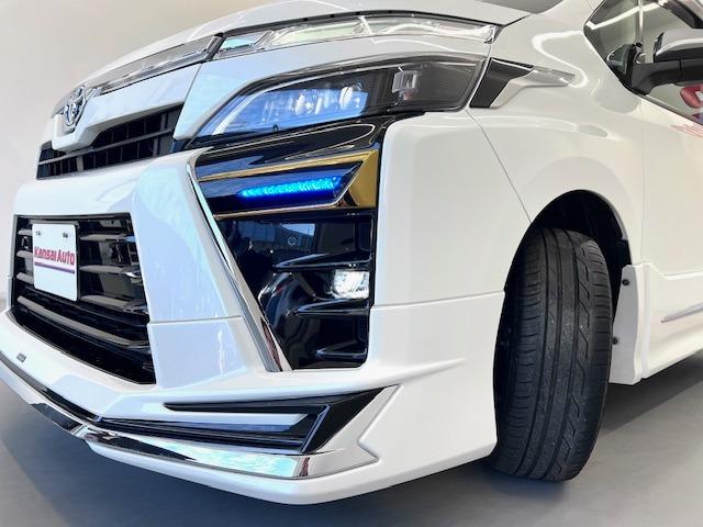 ヴォクシー ハイブリッドＺＳ　煌ＩＩＩ　ＭＯＤＥＬＬＩＳＴＡエアロ　シグネチャーイルミ　純正１０型ナビ　１２．１型後席モニター　シートヒーター　ＥＴＣ　衝突軽減ブレーキ　両側パワースライド　純正フロアマット・バイザー　ハーフレザー（47枚目）