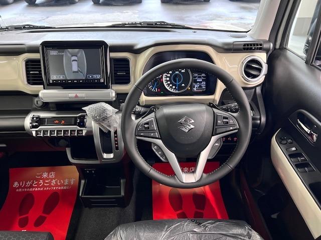 クロスビー ハイブリッドＭＺ　登録済未使用車　純正８型ナビ　全方位モニター　フルセグＴＶ　Ｂｌｕｅｔｏｏｔｈ　ＵＳＢ　フルセグ　衝突軽減ブレーキ　コーナーソナー　シートヒーター　アダプティブクルーズコントロール　ＬＥＤヘッドライト（2枚目）