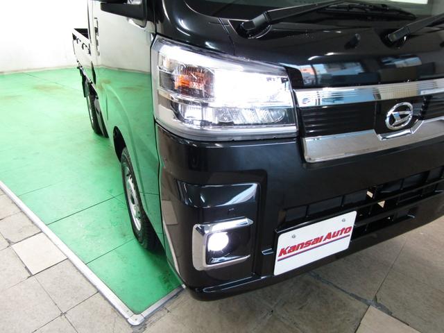 ハイゼットトラック ジャンボエクストラ　届出済未使用車　ＳＡＩＩＩ　ＳＤナビ　フルセグ　Ｂｌｕｅｔｏｏｔｈ　ネット動画　ソナー　電格ミラー　スマートキー　Ｐスタート　オートライト　ＬＥＤヘッド　フォグ　Ｗエアバック　ＡＢＳ（34枚目）