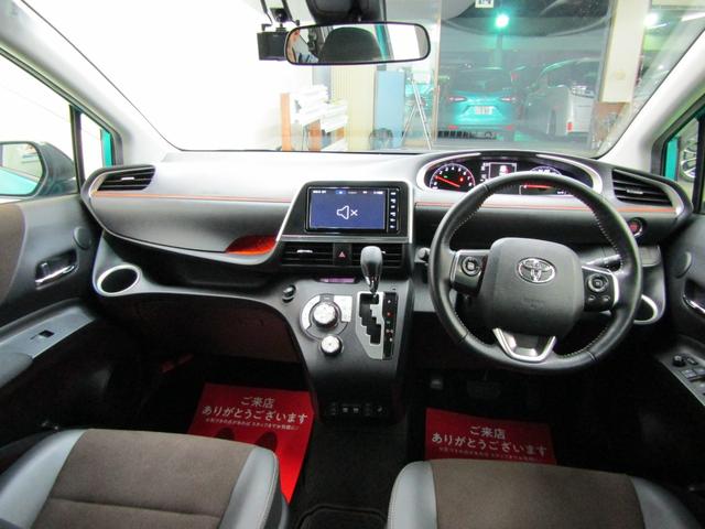 シエンタ Ｇ　クエロ　ワンオーナー　ＴＳＳ　ＳＤナビ　ＣＤ　ＤＶＤ　フルセグ　Ｂｌｕｅｔｏｏｔｈ　ビルトインＥＴＣ　Ａモニター　両側電動ドア　オートリトラ　オートライト　ＬＥＤヘッド　フォグ　ハーフレザー　シートヒーター（6枚目）
