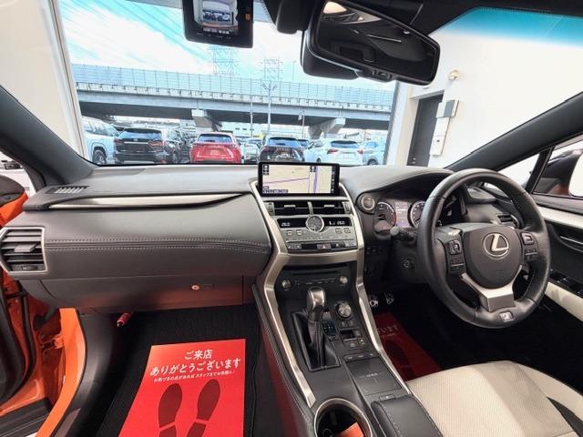 ＮＸ ＮＸ３００　Ｆスポーツ　ＴＲＤエアロ・マフラー　白革　サンルーフ　ＥＴＣ２．０　バック・サイドカメラ　ＨＵＤ　パワーバックドア　シートヒーター・クーラー　純正フロアマット　前後ドライブレコーダー　ワンオーナー（36枚目）