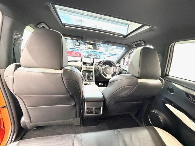 ＮＸ ＮＸ３００　Ｆスポーツ　ＴＲＤエアロ・マフラー　白革　サンルーフ　ＥＴＣ２．０　バック・サイドカメラ　ＨＵＤ　パワーバックドア　シートヒーター・クーラー　純正フロアマット　前後ドライブレコーダー　ワンオーナー（41枚目）