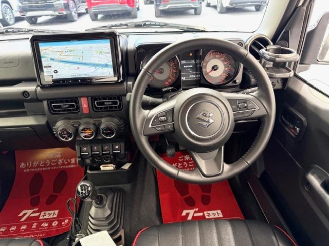 ジムニーシエラ ＪＣ　パイオニア９型ナビ　バックモニター　ＥＴＣ２．０　ＨＤＭＩ　パイオニアトゥイーター　純正フロアマット　シートカバー　シートヒーター　リヤパーキングセンサー　ＬＥＤヘッドライト　衝突軽減ブレーキ（2枚目）