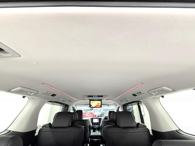 ヴェルファイア ２．５Ｚ　Ｇエディション　純正ナビ　後席モニター　デジタルミラー　ＢＳＭ　ＥＴＣ２．０　ＴＶ　ＣＤ・ＤＶＤ　Ｃａｒｐｌａｙ　ＭＯＤＥＬＬＩＳＴＡフロントエアロ・シグネチャーイルミ・グリルカバー　純正フロアマット・ドアバイザー（42枚目）