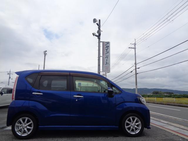 ムーヴ カスタム　Ｘ　１年走行距離無制限保証付／４ＷＤ／スマートアシスト／ナビ／ＴＶ／ＣＤ／ＤＶＤ／Ｂｌｕｅｔｏｏｔｈ／プッシュスタート／オートライト／フロントフォグライト／ＥＴＣ／純正１４ＡＷ／エンジンスターター（4枚目）