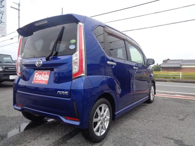 ムーヴ カスタム　Ｘ　１年走行距離無制限保証付／４ＷＤ／スマートアシスト／ナビ／ＴＶ／ＣＤ／ＤＶＤ／Ｂｌｕｅｔｏｏｔｈ／プッシュスタート／オートライト／フロントフォグライト／ＥＴＣ／純正１４ＡＷ／エンジンスターター（8枚目）