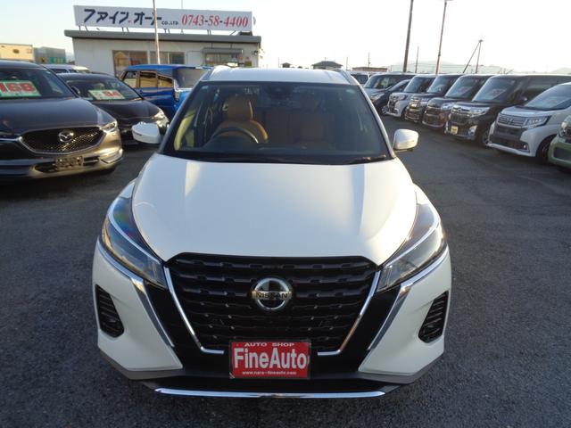 キックス Ｘ　ツートーンインテリアエディション　１年走行距離無制限保証付／アラウンドビューモニター／プロパイロット／ＥＴＣ／純正ナビ／ＴＶ／ナビ連動前後ドライブレコーダー／ハンドルヒーター／前席シートヒーター／１７ＡＷ／インテリジェントルームミラー（2枚目）