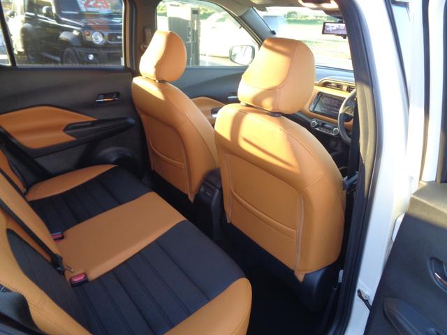 キックス Ｘ　ツートーンインテリアエディション　１年走行距離無制限保証付／アラウンドビューモニター／プロパイロット／ＥＴＣ／純正ナビ／ＴＶ／ナビ連動前後ドライブレコーダー／ハンドルヒーター／前席シートヒーター／１７ＡＷ／インテリジェントルームミラー（58枚目）