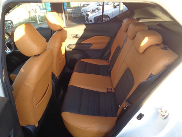 キックス Ｘ　ツートーンインテリアエディション　１年走行距離無制限保証付／アラウンドビューモニター／プロパイロット／ＥＴＣ／純正ナビ／ＴＶ／ナビ連動前後ドライブレコーダー／ハンドルヒーター／前席シートヒーター／１７ＡＷ／インテリジェントルームミラー（62枚目）