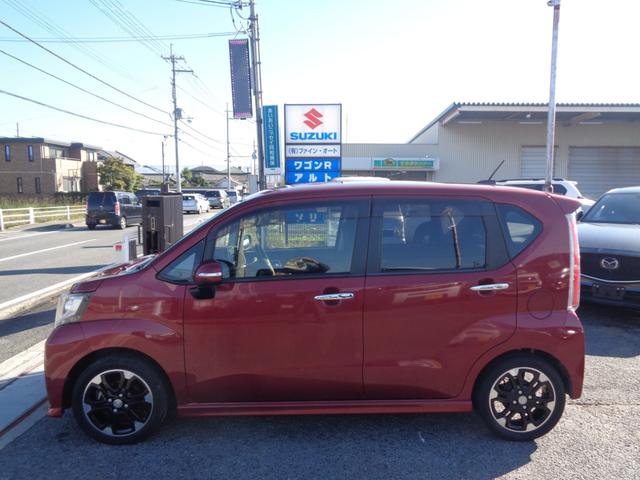 ムーヴ カスタム　ＲＳ　ハイパーＳＡＩＩ　１年走行距離無制限保証付／ナビ連動前方ドライブレコーダー／ナビ／ＴＶ／ＨＤＭＩ／ＥＴＣ／運転席シートヒーター／ＴＶキット／オートライト／フロントフォグライト／プッシュスタート／バックモニター／１５ＡＷ（5枚目）