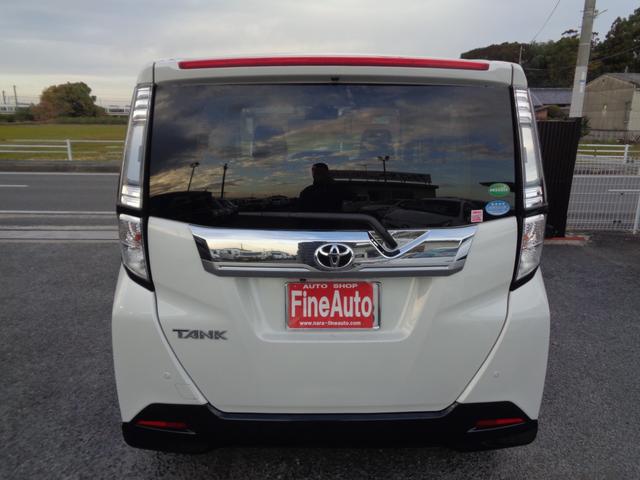 タンク カスタムＧ　Ｓ　１年走行距離無制限保証付／両側パワースライドドア／ナビ／ＴＶ／Ｂｌｕｅｔｏｏｔｈ／バックモニター／ＥＴＣ／ミラー型前方ドライブレコーダー／純正１４ＡＷ／クルーズコントロール／プッシュスタート（7枚目）
