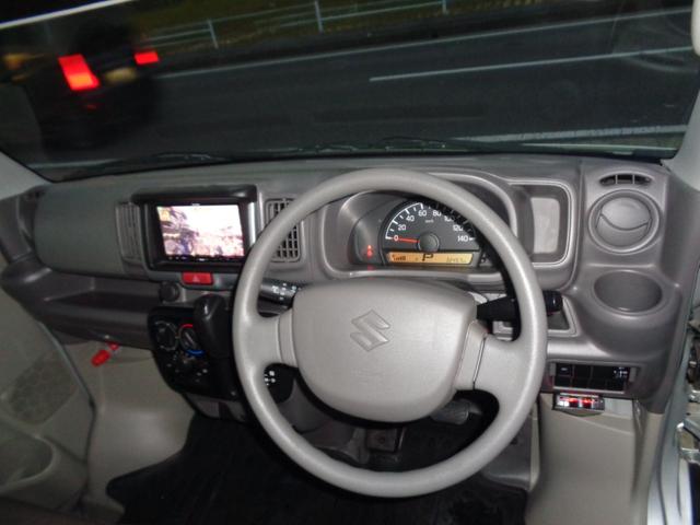 エブリイ PC 1年走行距離無制限保証付/パートタイム4WD/オートギヤシフト車/インパネ5AGS/ナビ/TV/ETC/オーバーヘッドシェルフ/スペアタイヤ/外品12AW/ヘッドライトレベライザー/キーレス(31枚目)