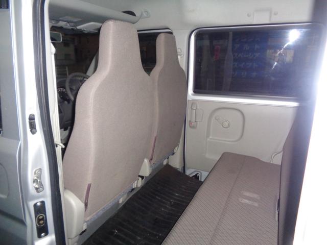 エブリイ PC 1年走行距離無制限保証付/パートタイム4WD/オートギヤシフト車/インパネ5AGS/ナビ/TV/ETC/オーバーヘッドシェルフ/スペアタイヤ/外品12AW/ヘッドライトレベライザー/キーレス(48枚目)