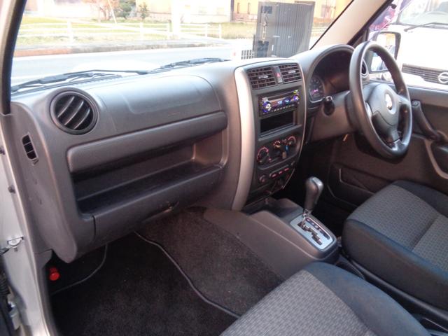 ジムニー ＸＧ　１年走行距離無制限保証付／パートタイム４ＷＤ／ＦＭラジオ／ＡＭラジオ／ＣＤ／フェンダーミラー／背面タイヤ／キーレス／前席パワーウィンドウスイッチ／フロア４速オートマ／エアコン／運転席・助手席エアバック（39枚目）