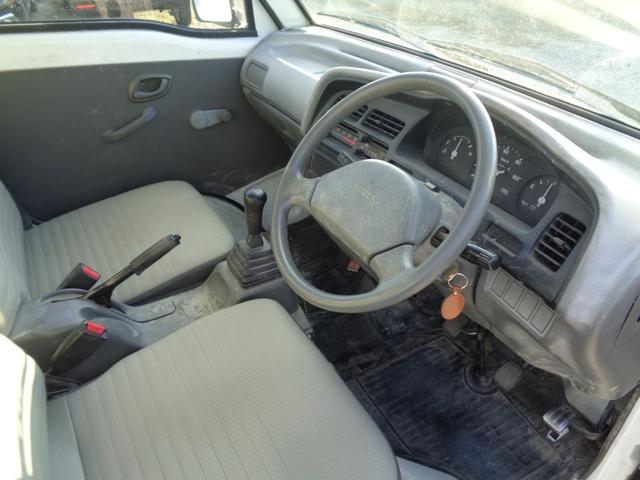 キャリイトラック KU 荷台三方開き/スズキ純正AMラジオ/フロア5速ミッション/走行距離1万8千km/2WD/取扱説明書あり(15枚目)