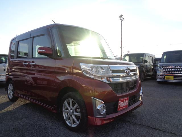 タント カスタムＸ　トップエディションＳＡ　１年走行距離無制限保証付／スマートアシスト／ナビ／ＴＶ／Ｂｌｕｅｔｏｏｔｈ／バックモニター／前方ドライブレコーダー／ＥＴＣ／純正１４ＡＷ／フロントフォグ／オートライト／プッシュスタート／片側パワスラ（3枚目）