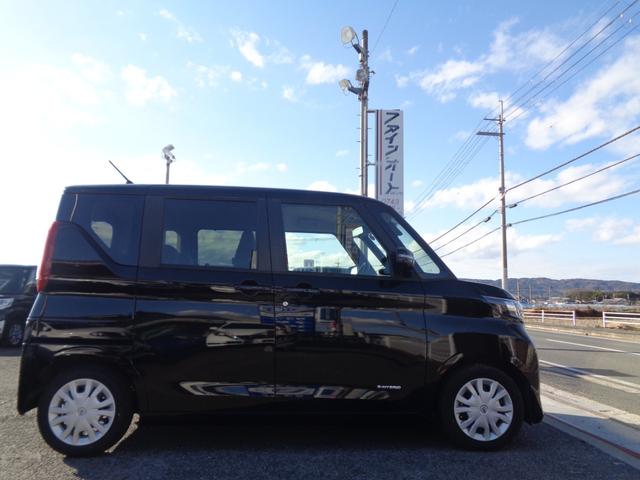 ルークス Ｘ　１年走行距離無制限保証付／アラウンドビューモニター／ナビ／ＴＶ／ステアリングスイッチ／オートライト／アイドリングストップ／片側パワースライドドア／プッシュスタート／後席ロールサンシェード（4枚目）