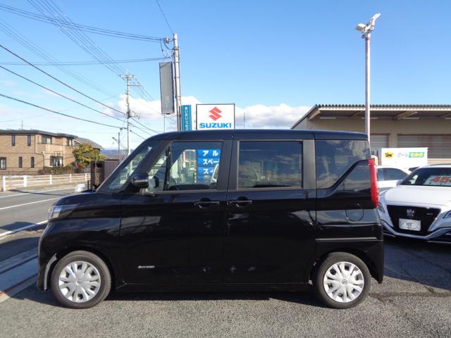 ルークス Ｘ　１年走行距離無制限保証付／アラウンドビューモニター／ナビ／ＴＶ／ステアリングスイッチ／オートライト／アイドリングストップ／片側パワースライドドア／プッシュスタート／後席ロールサンシェード（5枚目）