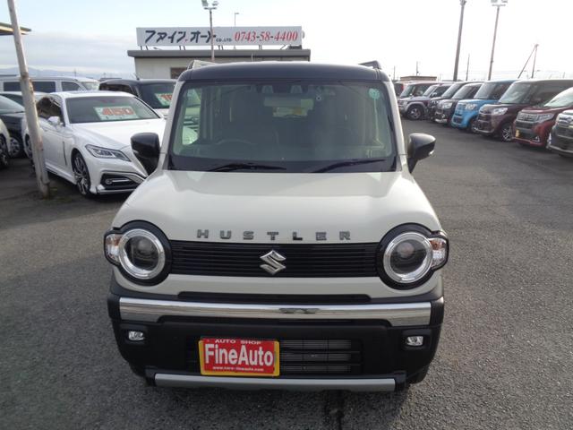 ハスラー タフワイルドターボ　ワンオーナー／デュアルカメラブレーキサポート／パドルシフト／オートライト／フロントフォグライト／前席シートヒーター／ＵＳＢポート／ドライブレコーダー前方／ＥＴＣ／ナビ／ＴＶ／バックモニター／１５ＡＷ（2枚目）