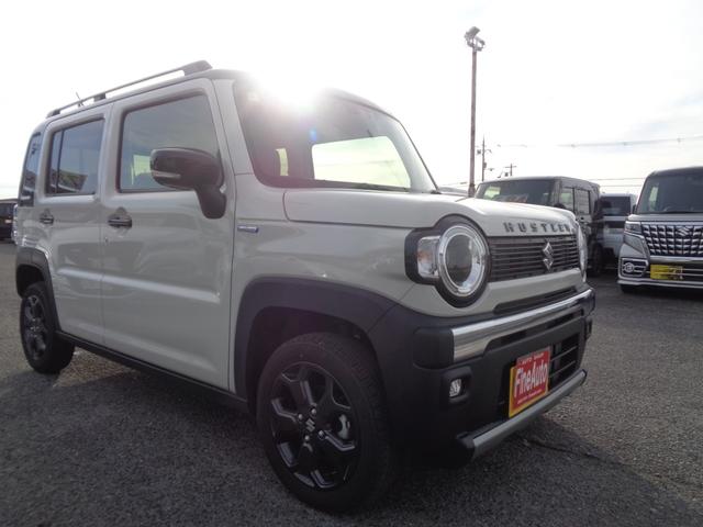 ハスラー タフワイルドターボ　ワンオーナー／デュアルカメラブレーキサポート／パドルシフト／オートライト／フロントフォグライト／前席シートヒーター／ＵＳＢポート／ドライブレコーダー前方／ＥＴＣ／ナビ／ＴＶ／バックモニター／１５ＡＷ（3枚目）