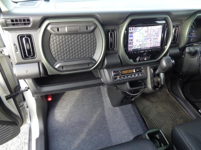 ハスラー タフワイルドターボ　ワンオーナー／デュアルカメラブレーキサポート／パドルシフト／オートライト／フロントフォグライト／前席シートヒーター／ＵＳＢポート／ドライブレコーダー前方／ＥＴＣ／ナビ／ＴＶ／バックモニター／１５ＡＷ（52枚目）