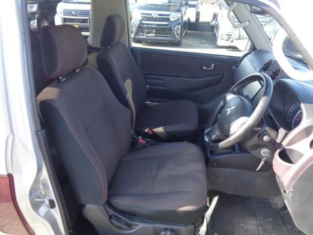 パジェロミニ エクシード　１年走行距離無制限保証付／パートタイム４ＷＤ／外品ナビ／ＣＤ／ＴＶ／ＦＭ・ＡＭラジオ／ＥＴＣ／フロントフォグライト／背面タイヤ／純正１５ＡＷ／フェンダーミラー／ルーフレール／ヘッドライトレベライザー（36枚目）