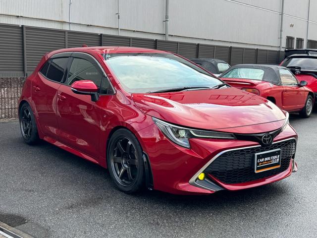 カローラスポーツ Ｇ　Ｚ　純正ディスプレイオーディオナビ　フルＴＶ　バックカメラ　トヨタセーフティセンス　ＴＥＩＮ車高調　ＨＫＳセンタ２本出しマフラー　ＢＲＩＤＥフルバケットシート　シートレール　ＶＯＬＫ　ＴＥ３７アルミ（4枚目）