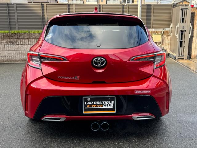 カローラスポーツ Ｇ　Ｚ　純正ディスプレイオーディオナビ　フルＴＶ　バックカメラ　トヨタセーフティセンス　ＴＥＩＮ車高調　ＨＫＳセンタ２本出しマフラー　ＢＲＩＤＥフルバケットシート　シートレール　ＶＯＬＫ　ＴＥ３７アルミ（5枚目）