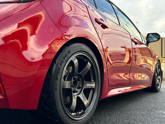 カローラスポーツ Ｇ　Ｚ　純正ディスプレイオーディオナビ　フルＴＶ　バックカメラ　トヨタセーフティセンス　ＴＥＩＮ車高調　ＨＫＳセンタ２本出しマフラー　ＢＲＩＤＥフルバケットシート　シートレール　ＶＯＬＫ　ＴＥ３７アルミ（23枚目）